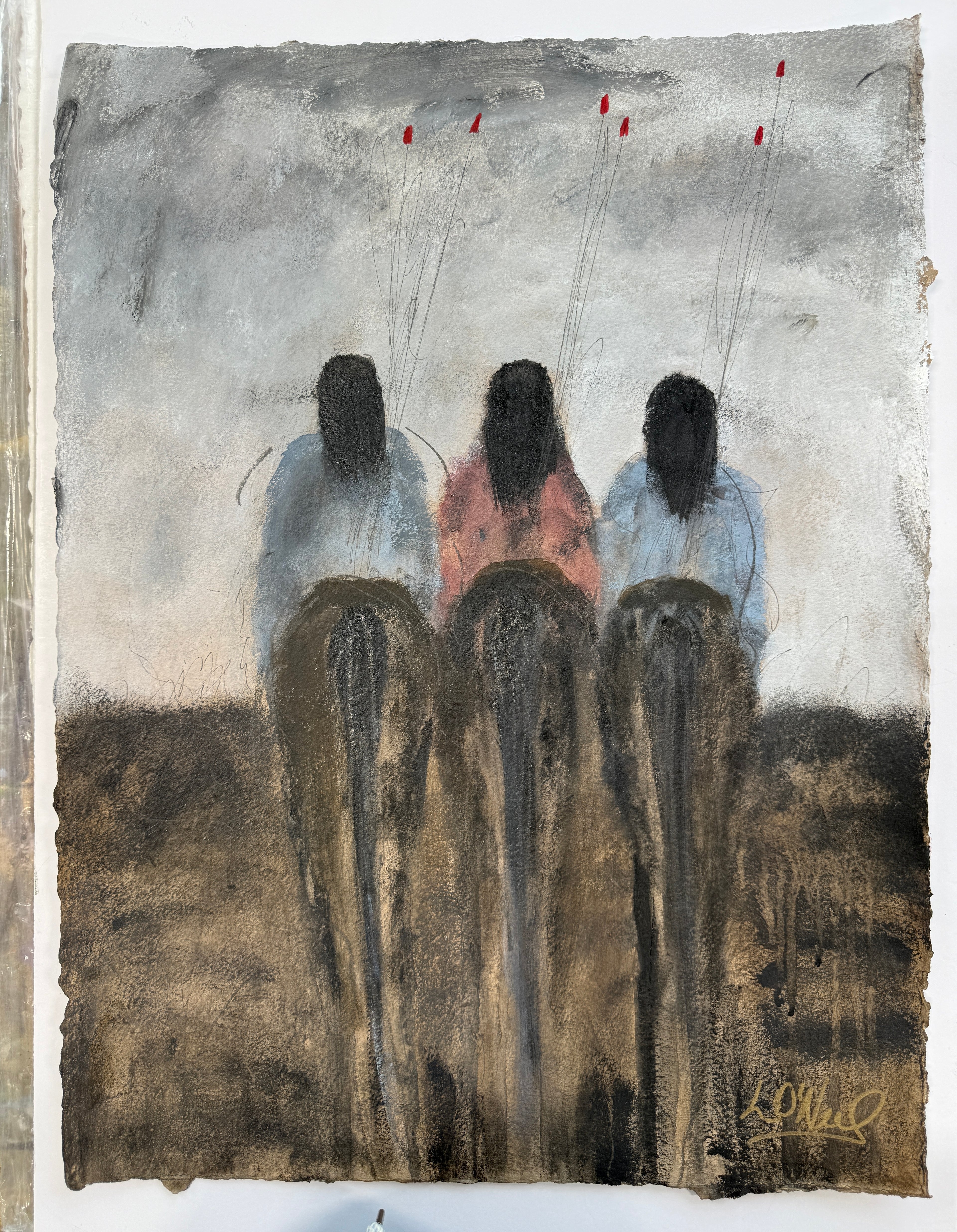 Orginal Paintings on Archival Paper #10
